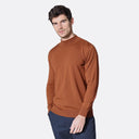 Knitwear · Sergey Roll Neck (Rawhide Brown)