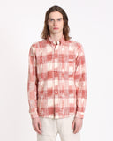 Long Sleeve Shirts · Mod Button Down L/S (Ikat Check – Cedar Wood)