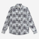 Long Sleeve Shirts · Mod Button Down L/S (Ikat Check – Navy)