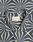 Short Sleeve Shirts · Selleck Shirt - Tenteo Print Blue Night