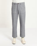 Straight Leg Trousers · Coup Trouser - Herringbone Navy