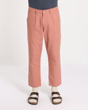 Straight Leg Trousers · Ryder Trouser - Textured Weave Pink