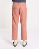 Straight Leg Trousers · Ryder Trouser - Textured Weave Pink