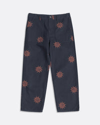 Trousers · Coup Trouser - Wonders Print Blue Night