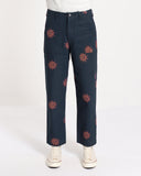 Trousers · Coup Trouser - Wonders Print Blue Night