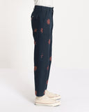 Trousers · Coup Trouser - Wonders Print Blue Night