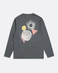 T-Shirts · Graphic Long Sleeve T-Shirt - Shapes Blue