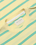 T-Shirts · Breton Pocket T-Shirt - Dried Moss Yellow