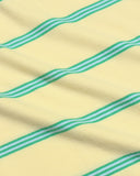 T-Shirts · Breton Pocket T-Shirt - Dried Moss Yellow